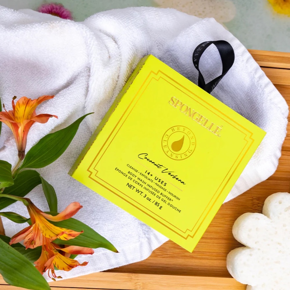 Spongelle Coconut Verbena Body Buffer